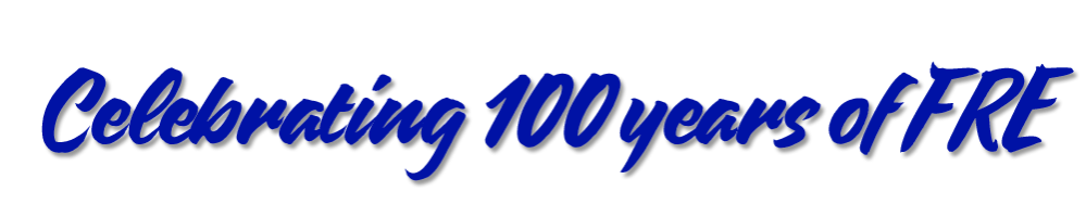 Celebrating 100 years of FRE